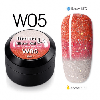 Thermo Glitter Color Gel W05 - W01