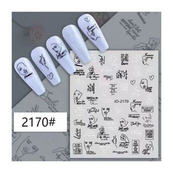 Sticker decor unghii JO-2170 - JO-1270