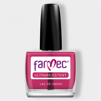 Farmec Ultrarezistent - Lac Pentru Unghii n Diferite Nuanţe - 68 - Pink Peacock