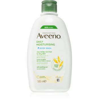 Aveeno Daily Moisturising Body Wash cremă de duș intens hrănitoare