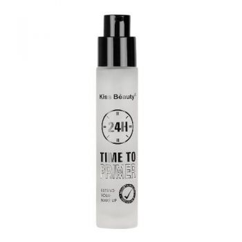 Baza Machiaj, Kiss Beauty, Time To Primer, 24H, 35 ml