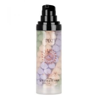 Primer machiaj, TUZ, Snail Thri-Color, cu extract de melc, 35 ml