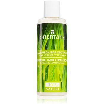 Orientana Ayurvedic Conditioner Ginger & Lemongrass Balsam nutritiv și pentru netezire