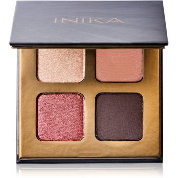 INIKA Organic Eyeshadow Palette Flowers paletă cu farduri de ochi