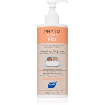 Phyto Specific Kids Magic Detangling Shampoo & Body Wash sampon delicat pentru corp si par