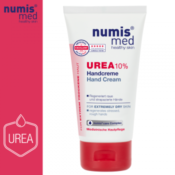 Numis Med Crema maini cu uree 10% pentru piele uscata si foarte uscata 75 ml