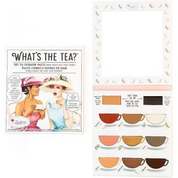 Paleta fard de ochi, the Balm, What`s The Tea, Hot Tea, 11 culori