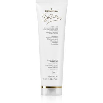 Medavita Blondie Ice Blonde Enhacing Deep Mask mască hrănitoare profundă pentru nuante inchise de blond