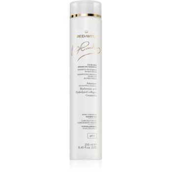 Medavita Blondie Ice Blonde Enhancing Shampoo șampon pentru nuante inchise de blond