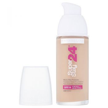 Fond de ten, Maybelline, Superstay 24 H Micro-Flex, 030 Sable Sand, 30 ml ieftin