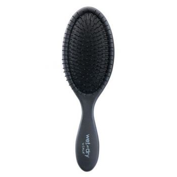 Perie pentru Parul Umed & Uscat Cala Wet-N-Dry Hair Brush - Black