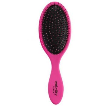 Perie pentru Parul Umed & Uscat Cala Wet-N-Dry Hair Brush - Fuchsia ieftin