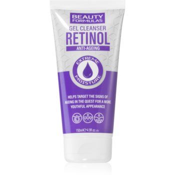 Beauty Formulas Retinol gel intens pentru curatare antirid