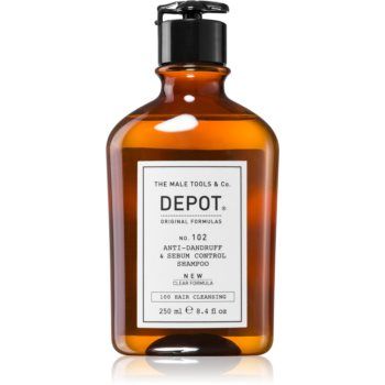 Depot No. 102 Anti-Dandruff & Sebum Control Shampoo șampon pentru reechilibrarea scalpului gras