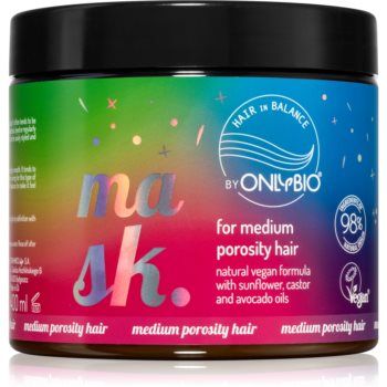 OnlyBio Hair in Balance masca hranitoare pentru par uscat