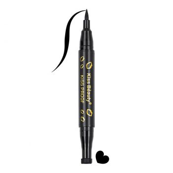 Eyeliner tip Carioca cu Stampila Model Inima, Kiss Beauty #03