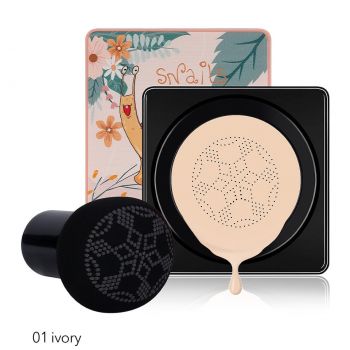 Fond de Ten BB Cream Air Cushion Angeala Snails Collagen, #01 Ivory ieftin