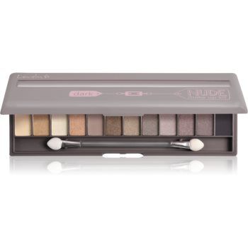 Lovely Nude Make Up Kit Dark paletă cu farduri de ochi