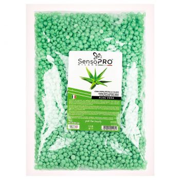 Ceara epilat elastica, SensoPRO, Granule Aloe Vera, Refolosibila, 500g