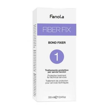 Tratamen pentru Par Fiber Fix Bond Fixer  Nº1 - Trattamento Protettivo per Servizi Tecnici, Fanola, 300 ml