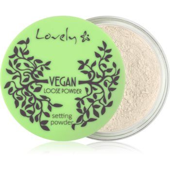 Lovely Vegan Loose Powder pudră transparentă