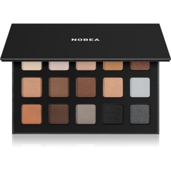 NOBEA Day-to-Day Naturally Nude Eyeshadow Palette paletă cu farduri de ochi