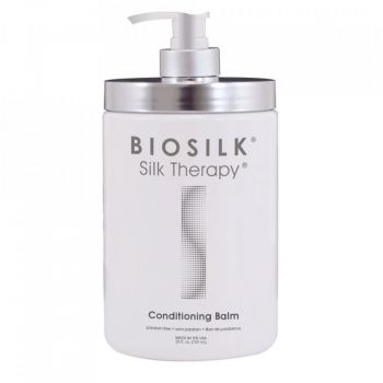 Tratament pentru par Biosilk Silk Therapy Balm, 739ml (Concentratie: Balsam, Gramaj: 739 ml)