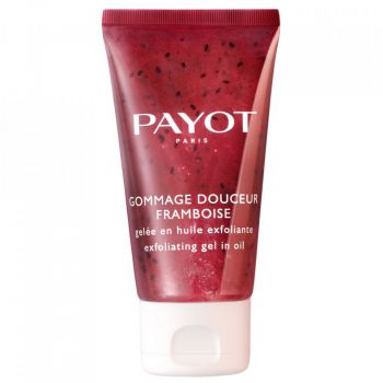 Gel exfoliant pentru ten Payot, Gommage Douceur Framboise, 50 ml (Concentratie: Exfoliant, Gramaj: 50 ml)