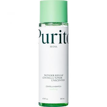 Toner de fata fara parfum Purito Centella, 200 ml