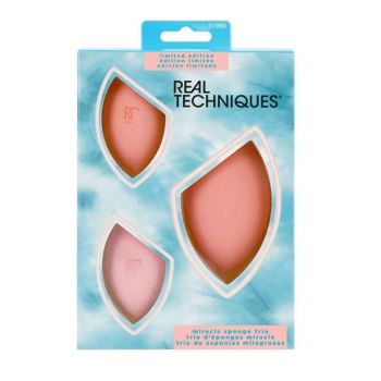 Set Bureti Real Techniques Miracle Sponge Trio Limited Edition (Concentratie: Burete pentru fata)