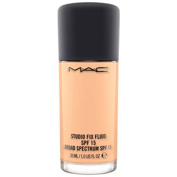 Fond de ten MAC Studio Fix Fluid, SPF 15 (Concentratie: Fond de ten, Gramaj: 30 ml, Nuanta fond de ten: C4)