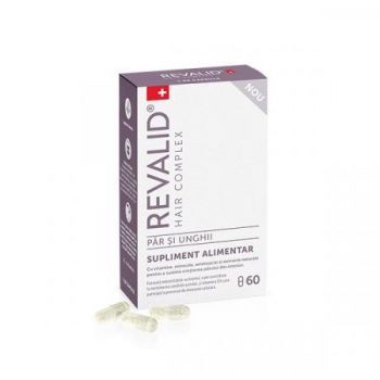 Revalid Hair Complex (Gramaj: 60 capsule, Concentratie: Supliment alimentar pentru par)