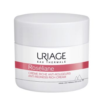 Crema anti-roseata pentru ten uscat Roseliane Uriage (Concentratie: Crema pentru fata, Gramaj: 50 ml)