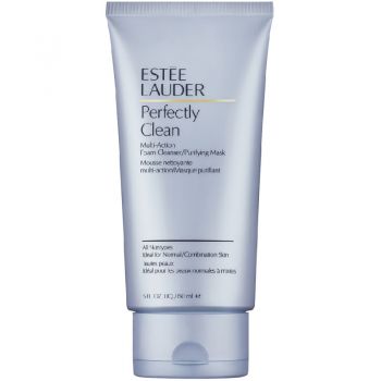 Spuma si masca de curatare Estee Lauder Perfectly Clean (Gramaj: 150 ml, Concentratie: Spuma de curatare)