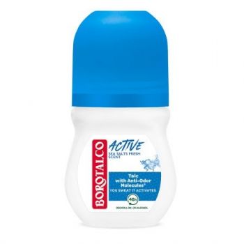 Deodorant Roll-On Borotalco Active Sea Salts (Gramaj: 50 ml, Concentratie: 3 buc)