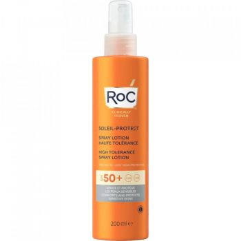 Lotiune protectie solara toleranta ridicata SPF50, Roc Soleil Protect High Tolerance, 200ml