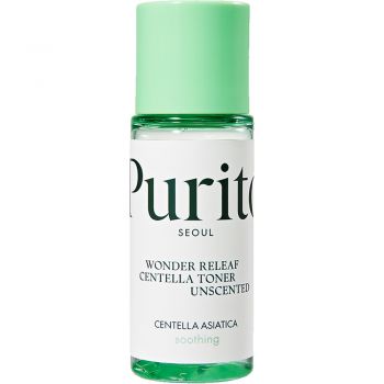 Toner de fata fara parfum Purito Centella Mini, 30 ml