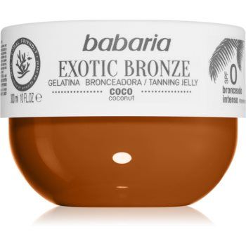 Babaria Tanning Jelly Exotic Bronze gel de corp pentru un bronz intens