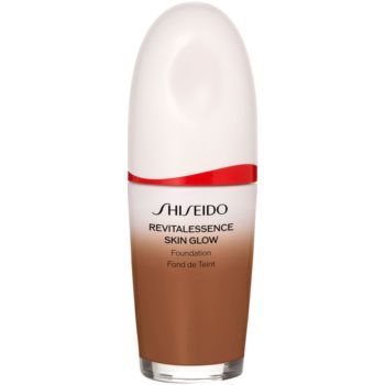 Shiseido Revitalessence Skin Glow Foundation Machiaj usor cu efect de luminozitate SPF 30 ieftin