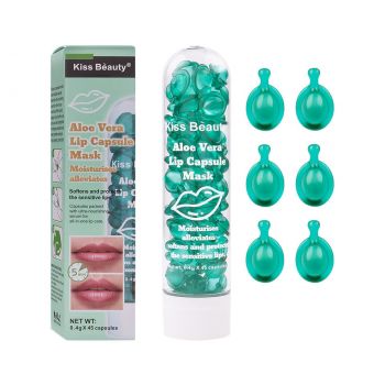 Ser de Buze capsule Lip Pump Aloe Vera, Kiss Beauty