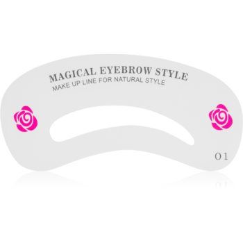 Lash Brow Eyebrow Stencil șabloane pentru sprâncene