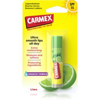 Carmex Lime Twist balsam pentru buze cu efect hidratant SPF 15