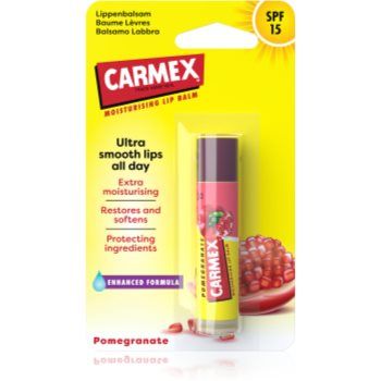 Carmex Pomegranate balsam pentru buze cu efect hidratant SPF 15