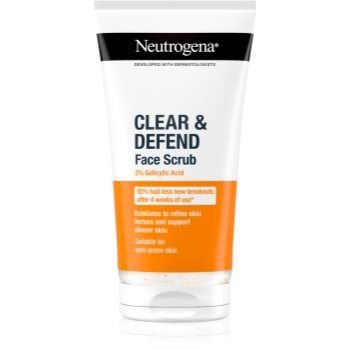 Neutrogena Clear & Defend peeling cu acid salicilic