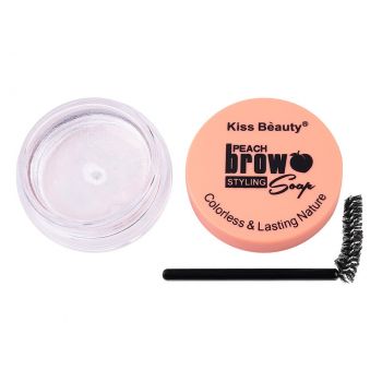 Sapun pentru Sprancene Peach Brow Styling Kiss Beauty