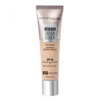 Fond de ten, Maybelline, Dream Urban Cover SPF50, 122 Creamy Beige, 30 ml ieftin