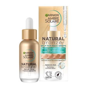 Serum de fata cu efect autobronzant Ambre Solaire, Garnier, 30 ml