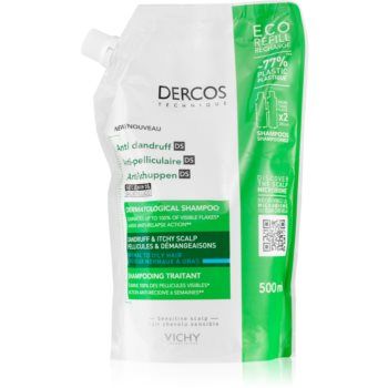 Vichy Dercos Anti-Dandruff sampon anti-matreata pentru par normal spre gras