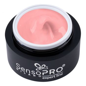 Gel Constructie Unghii Expert Line SensoPRO Milano - Blossom Pink 30ml la reducere