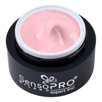 Gel Constructie Unghii Expert Line SensoPRO Milano - Perfect Pink 30ml la reducere